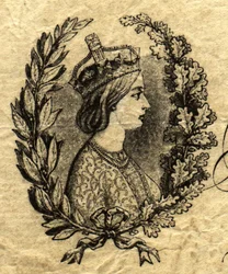 Koningin Victoria 1840-1901 (prent)