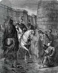 Quintus Caecilius Metellus Macedonicus (210-116 v.Chr.) in Griekenland na de Slag bij Scarpheia tegen de Achaeërs in 147 v.Chr.