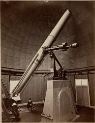 Refractietelescoop met equatoriale montage, Washington DC, VS