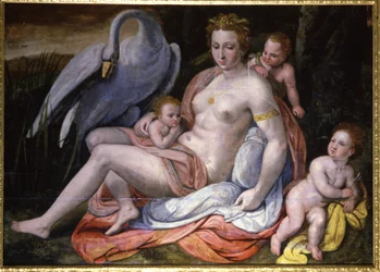 Religie. Griekse mythologie. Leda en de zwaan