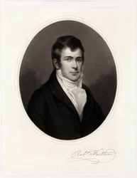 Robert Fulton, Amerikaanse uitvinder, ca. 1800