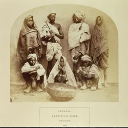 Saonras, een Aboriginal Stam uit Saugor, Centraal-India, nr. 355 uit 