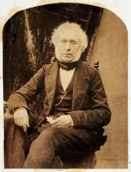 Sir David Brewster, Schotse natuurkundige, circa 1860s