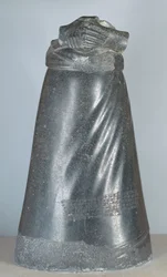 Standbeeld van Manishtusu, koning van Akkad, Akkadische Periode, c.2250 v.Chr. (dioriet)