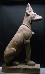 Standbeeld van een Hond, Mesopotamië