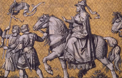 De Fürstenzug (Processie van Prinsen)