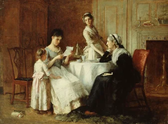 De langverwachte brief, 1890
