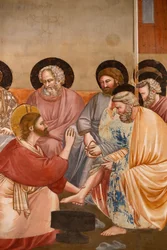 De Scrovegni-kapel. Fresco door Giotto