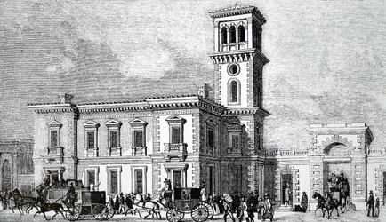 De buitenkant van London Bridge Station