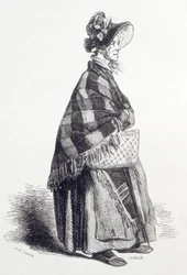 Het oude meisje (gravure)