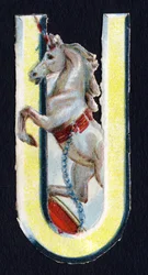 U als Eenhoorn (uit Beetle decoupis)