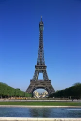Uitzicht op de Eiffeltoren