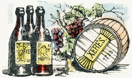 X - Xeres - Kindervermaakalfabet circa 1890