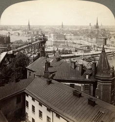 Stadsgezicht, Stockholm, Zweden