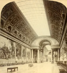 Galerij der Slagen, Versailles, c1900