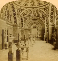 Hal van de Romeinen, Glyptothek, München, Duitsland, 1898