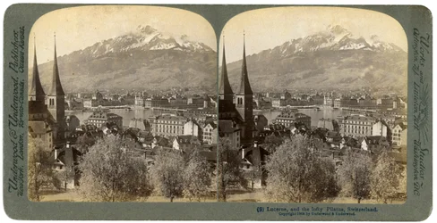 Luzern en de Pilatusberg, Zwitserland, 1903