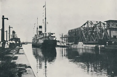 Opening van het Panamakanaal