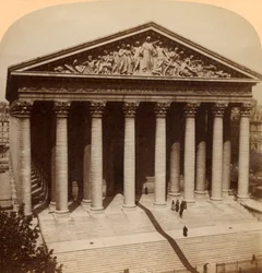 De Kerk van de Madeleine, Parijs, Frankrijk