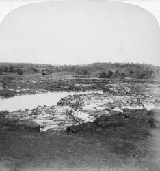Tugela Rivier, Natal, Zuid-Afrika, Boerenoorlog, 1901