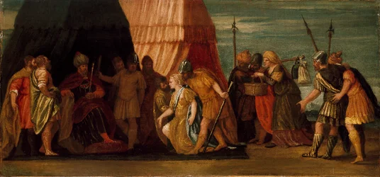 Judith ontvangen door Holofernes