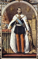 Portret van Tsaar Alexander II, keizer van Rusland