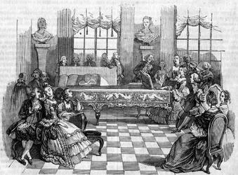 Een concert in de 18e eeuw