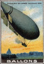 Luchtballon van het Italiaanse leger