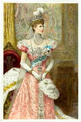 Alexandra, prinses van Wales, ca 1900