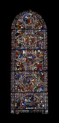 Ambulatoriumraam (glas-in-lood)