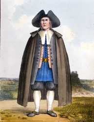 Amerikaanse Quaker, laat 18e eeuw