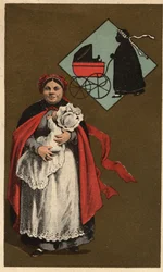 Anonieme chromolithografie, eind 19e eeuw.