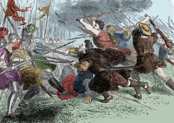Arnold von Winkelried - Arnold von Winkelried (of Arnold Winkelried) legendarische held van Zwitserland bij de Slag bij Sempach