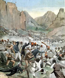 Slag bij Adoua tussen Italië en Ethiopië