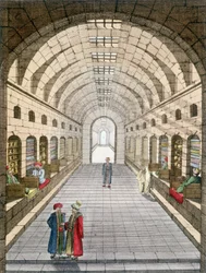 Bazar (souk) van Tunis, Tunesië