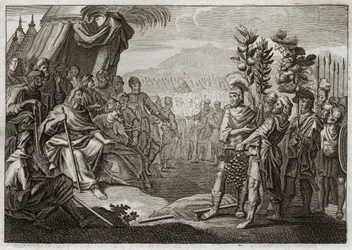 Bijbel van Royaumont, Oude Testament: Twaalf spionnen. Mozes stuurde twaalf spionnen om het land Kanaän (Beloofde Land) te verkennen. Ze laten het volk morren, en God, om hen te straffen voor dit gemor, verzekert hen dat ze nooit dit land zullen betreden. 