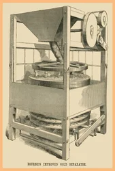 Bournes verbeterde goudseparator