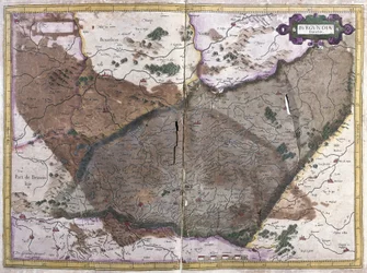 Bourgondië, Frankrijk (gravure)