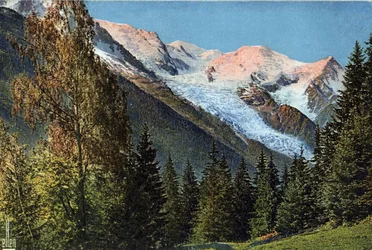 Chamonix, Haute-Savoie, Rhône-Alpes, Frankrijk. Rond 1930.