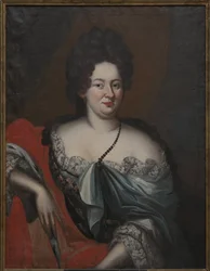 Portret van Charlotte Sophie, hertogin van Koerland