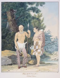 Hoofd van de Pal-lo-to-path of Flathead Indianen, c.1843-50