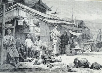 Chinees vissersdorp in Californië