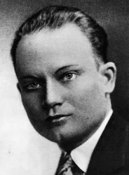 Circus: de twee gezichten van Barbette (Vander Clyde): het ware gezicht van Barbette, die een man is - in Les follies du Music Hall, van J. Damase.