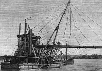 Bouw van het Panamakanaal - Boren van de Panamaisthmus