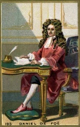 Daniel de Foe of Defoe (1660 - 1731) Engels schrijver en pamflettist