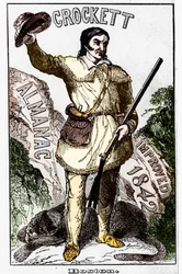 David Crockett (1786-1836), Amerikaanse pionier - Almanak