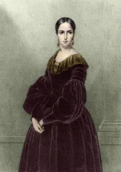 Elisabeth Rachel Félix, bekend als Mademoiselle Rachel (1821-1858), Franse tragedienne