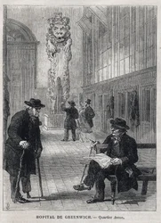 GREENWICH HOSPITAL (Greenwich Hospital): Het boegbeeld van het oorlogsschip 