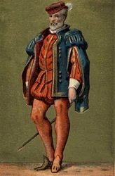 Gaspard de Coligny (1519-1572), Admiraal van Frankrijk.