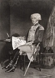 Generaal La Fayette (Lafayette) (1757-1834)